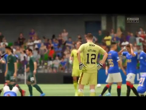 CELTIC RUIN GLASGOW RANGERS NEW MANAGER DEBUT | FIFA 22 | EPISODE 1