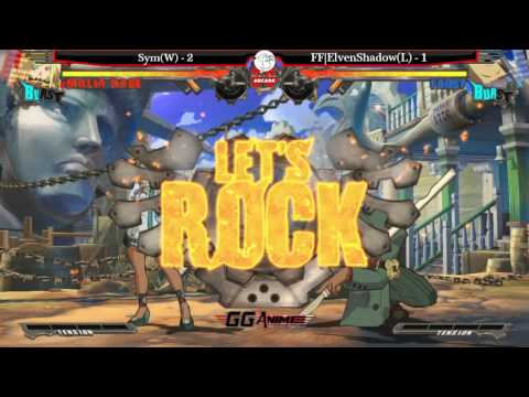 GGAnimeMonthly#3 GGXRD Sym vs FF ElvenShadow  Grand Finals