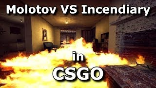CS:GO - Molotov VS Incendiary Grenade