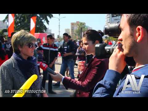 ELBASAN, ALBANIA - DAY OF SUMMER - Dita e Veres Elbasan 2014