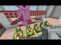 NOOB Vs PRO: GIANT HOSPITAL House Build Challenge In Minecraft