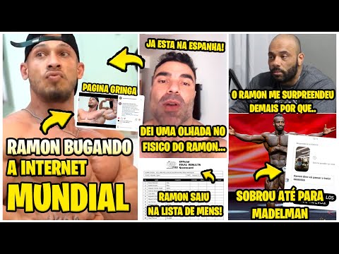 RAMON BUGA A INTERNET MUNDIAL! MADELMAN E A MENSAGEM SOBRE RAMON, CORREA E BALESTRIN FALAM DE RAMON!