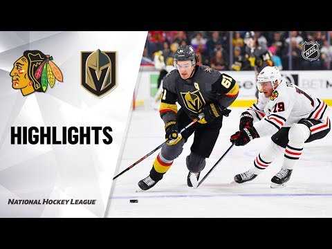 NHL Highlights | Blackhawks @ Golden Knights 12/10/19