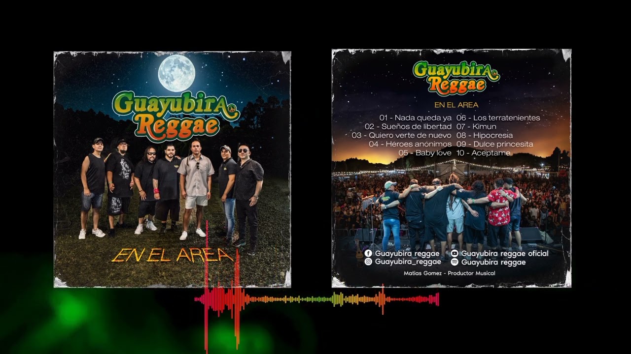 Banner de YouTube del disco En el Área