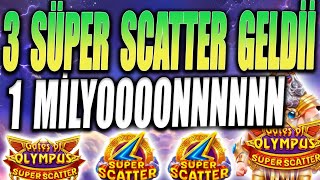 GATES OF OLYMPUS 1000 TÜRKÇE | SUPER SCATTER | 1 MİLYOOOONN MAX WİN BİG WİN | sizden gelenler win