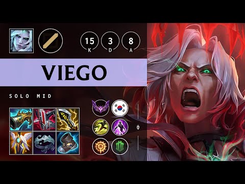 Viego Mid vs Twisted Fate - KR Master Patch 25.15