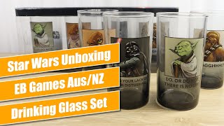 Star Wars Drinking Glasses (EB Games Australia & New Zealand) - Star Wars Unboxing