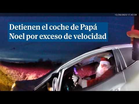Detenido Papá Noel en Ohio por exceso de velocidad