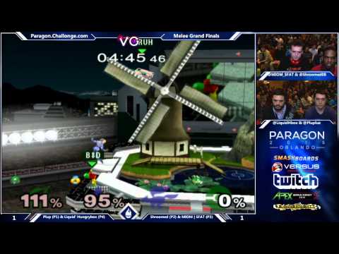Paragon 2015 - Plup & Liquid | Hungrybox Vs. Shroomed & MIOM | SFAT - SSBM Grand Finals - Melee