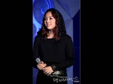 [Fancam] 100424 Taeyeon SNSD - 지금은 소녀시대@Shinsegae super concert