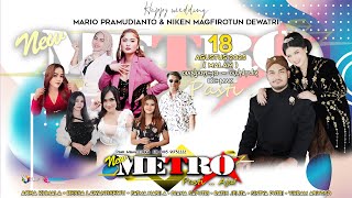 Download lagu 📡LIVE  NEW METRO Pasti..Aja  - Happy Wedding : ' MARIO PRAMUDIANTO & NIKEN MAGHFIROTUN DEWATRI ' mp3
