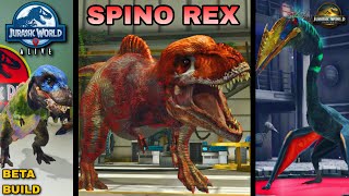 SPINO REX HYBRID?! | Jurassic World Alive 3.21