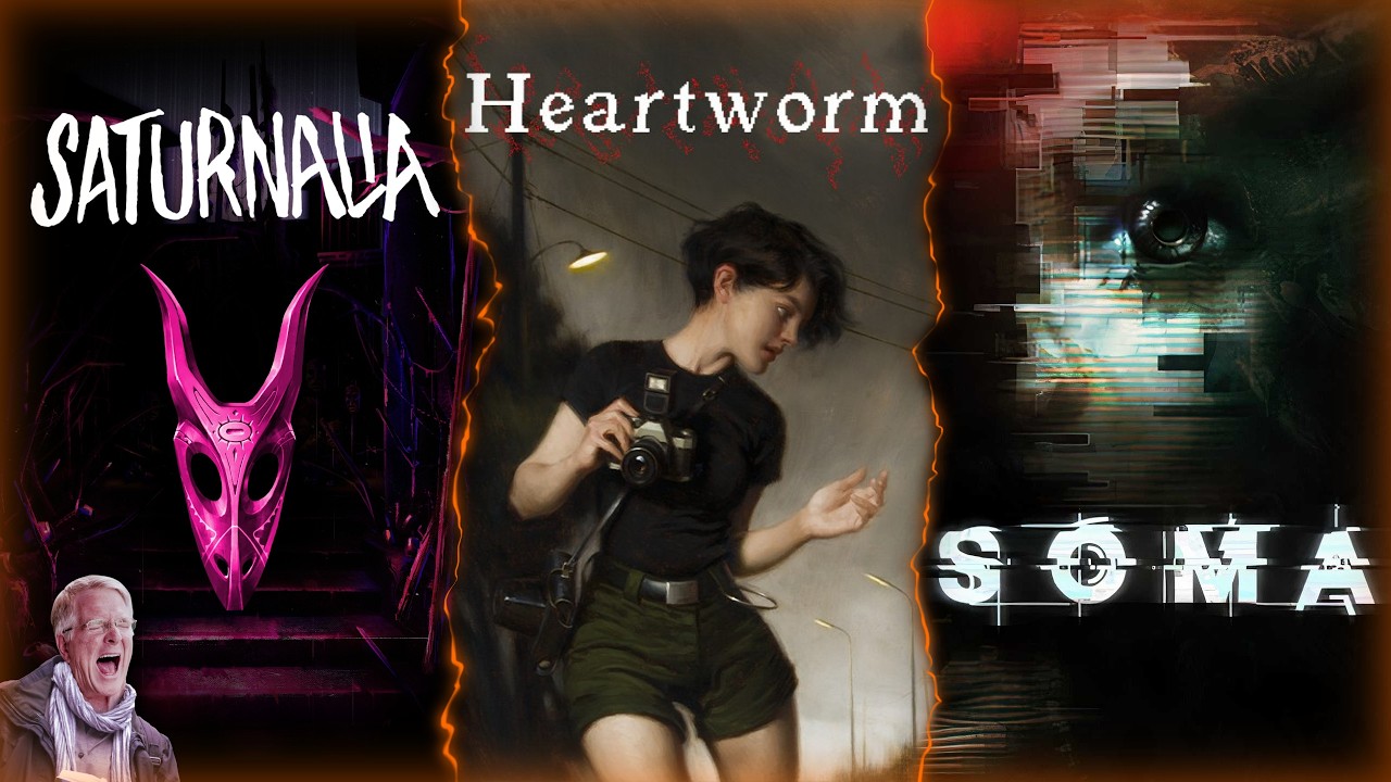Horror Showcase pt. 3:  Saturnalia, Heartworm, and Soma