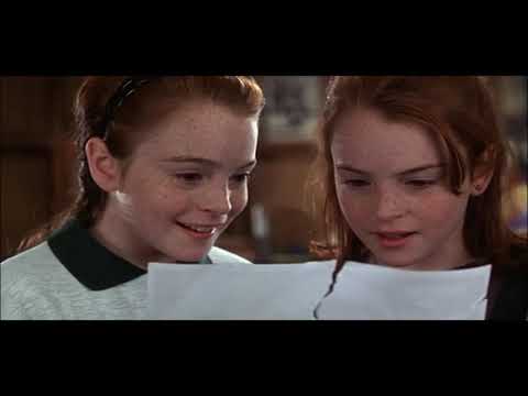 , title : 'Juego de Gemelas Annie y Hallie Descubren que son Hermanas Español latino 1998 Lindsay Lohan'