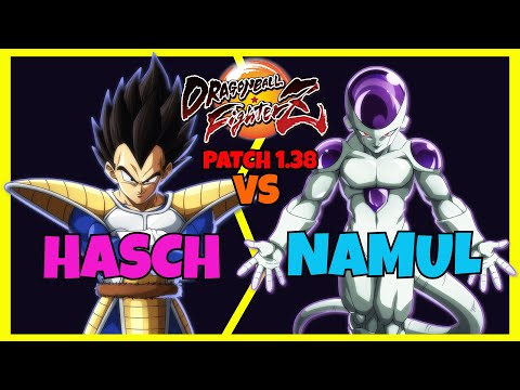 DBFZ - HASCH vs NAMUL gameplays (Cooler, Base Vegeta, Android 18 vs Gogeta 4, Android 21, Frieza)