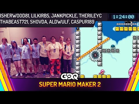Super Mario Maker 2 - Isherwood81 LilKirbs JankPickle TheRileyC Thabeast721 shovda Aldwulf Caspur189