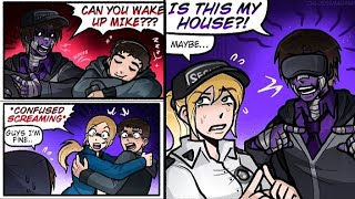 FNAF Michael Afton Talks With Both Vanessas and Mike Comic Dub - ChloesImagination