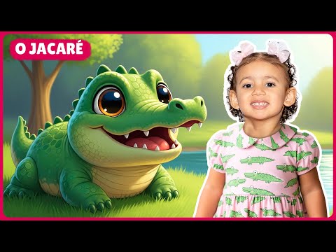 O Jacaré Foi Caminhar Lá Na Lagoa | Música Infantil com Alice Macedo