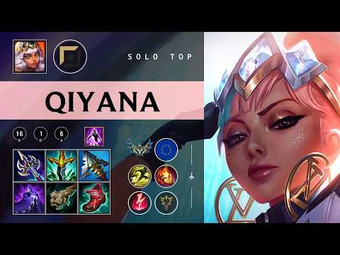 Qiyana Top vs Camille - EUW Challenger Patch 26.03