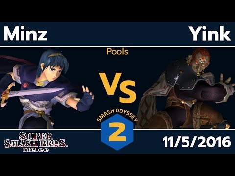 SO2 - Minz (Marth) vs. Yink (Ganondorf) - SSBM Pools - Smash Melee