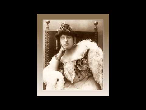 Soprano EUGENIA BURZIO - La Favorita - "O mio Fernando"   Pathé  (1913)