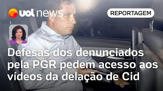 Denunciados pela PGR pedem acesso aos vídeos da delação de Mauro Cid, analisa Raquel Landim