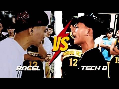 BUHiGH BERDE RAP BATTLE LEAGUE- RACEL VS TECH B