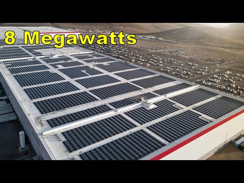 Giga Nevada's 8 Megawatt Solar Array