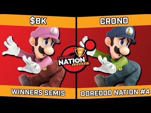 $BK (Luigi) vs Crono (Luigi) - Ooredoo Nation League #4