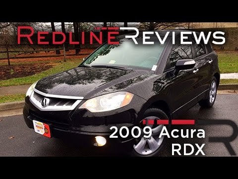 2009 Acura RDX Review, Walkaround, Exhaust, & Test Drive