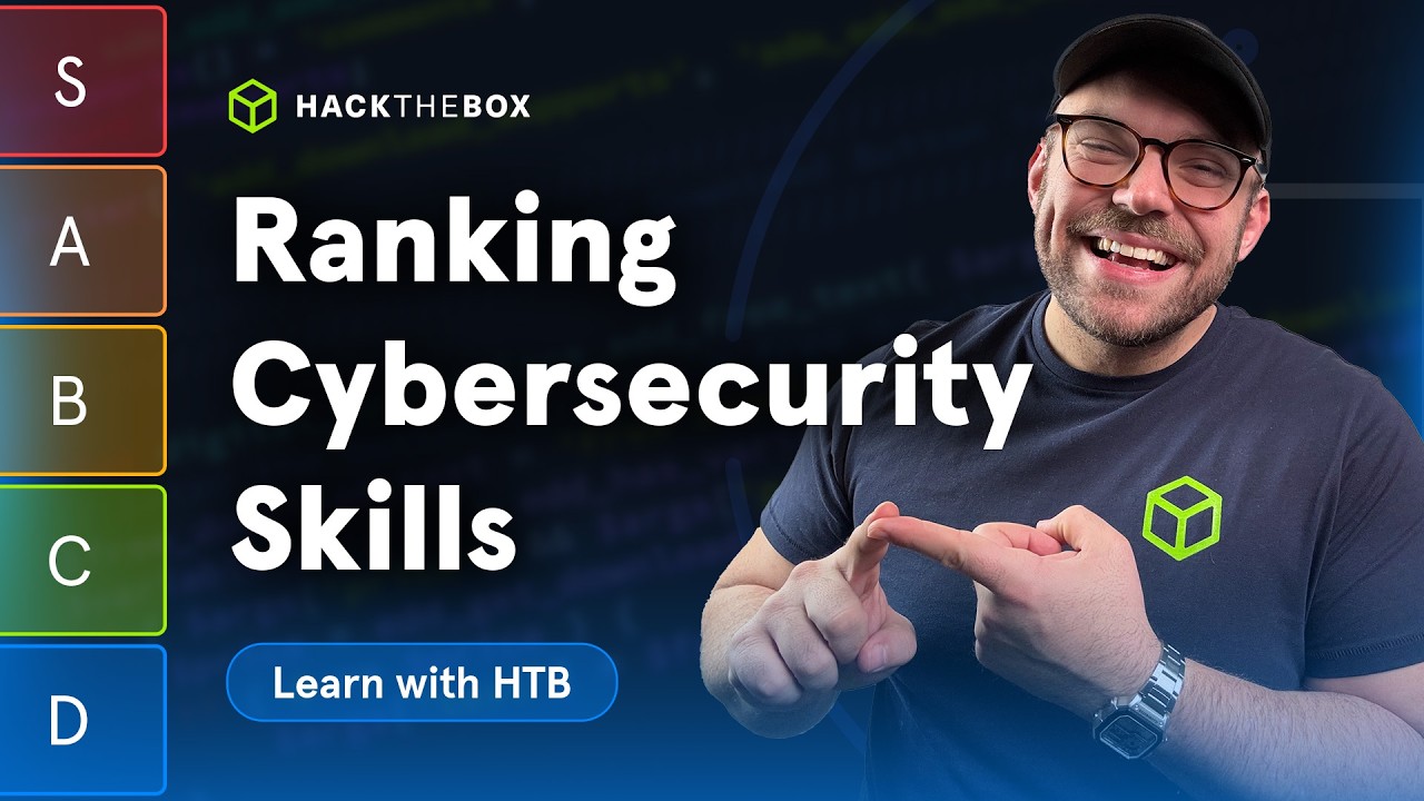 Cybersecurity skills tier list (defensive edition) | Learn with HTB