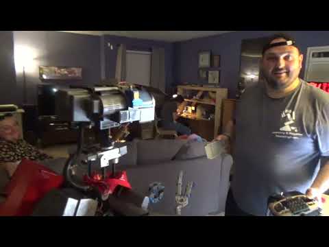 Johnny 5 Replica Nottingham Arrives in Fort Worth - September 8, 2023