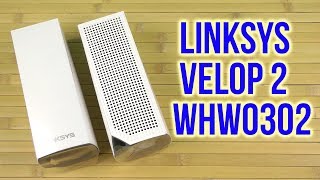 Linksys VELOP WHOLE HOME MESH WI-FI SYSTEM PACK OF 2 (WHW0302) - відео 2