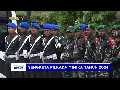 POLRES MIMIKA 705 PERSONEL GABUNGAN DISIAPKAN ANTISIPASI PUTUSAN MK