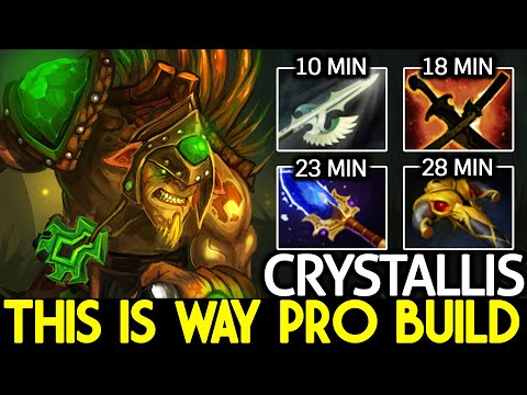 CRYSTALLIS [Bristleback] This is Way Pro Build Tank All Damage Dota 2