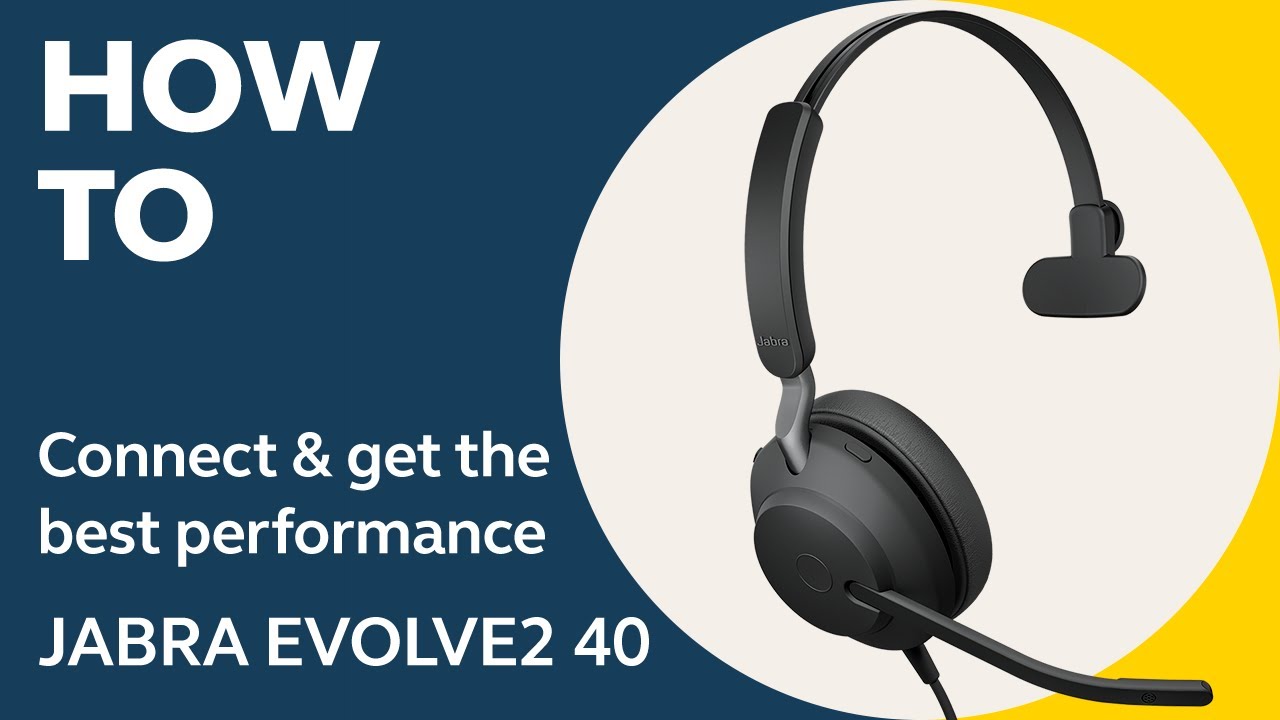 Jabra Evolve2 40 | Jabra Support