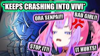 Cecilia's Bad Handling Makes Vivi Crashes Out in English...
