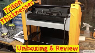 Unboxing & Review: Triton (TPT125) Thicknesser