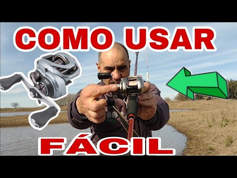 MUY FACIL - COMO USAR EL REEL ROTATIVO  sencillo . aprende rápido