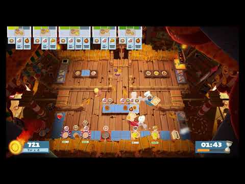 Overcooked 2 - Carnival of Chaos: Level 1-3