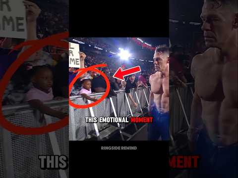 That Moment Cena Wanted to Break Character🥹