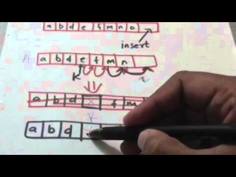 Linear Array Insertiondata Structure 6