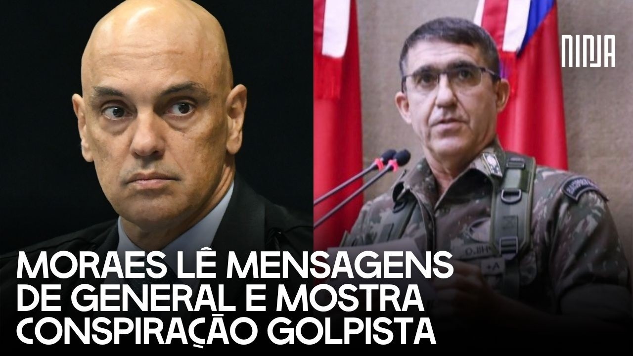 🔥General Theophilo Gaspar conspirava golpe pelo whatsapp🔥Moraes lê mensagens com Cid em Julgamento🔥