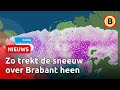 Code rood: sneeuw, harde wind, spekglad en snijdend koud | Omroep Brabant