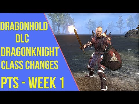 ESO Dragonhold PTS - Dragonknight Class Changes