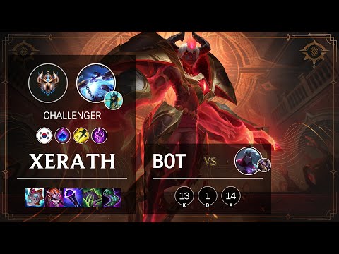 Xerath Bot vs Varus - KR Challenger Patch 11.20