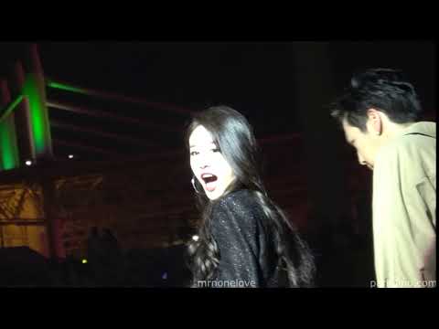 T-ara Jiyeon & her reaction to fans at Incheon Kpop Concert
