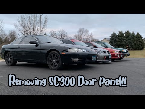 How To Remove SC300/SC400 Door Panels