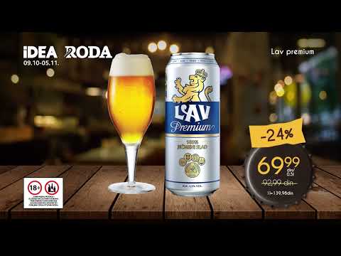 IDEA i RODA | Najbolja ponuda piva 09.10-05.11.2023.