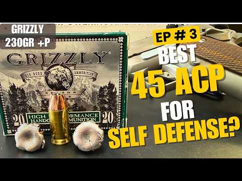Battle of The Beasts...Buffalo Bore VS Grizzly! Testing The BEST 10MM Self-Defense AMMO!